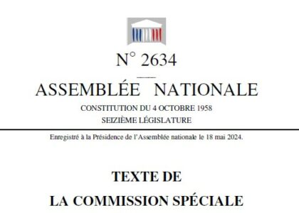 Analyse critique du texte de la Commission spéciale sur la fin de vie